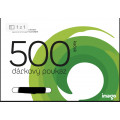 Darčekový e-poukaz 500 Kč