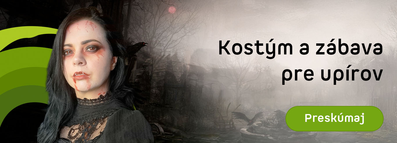 Hry, knihy a kostým pro upíry